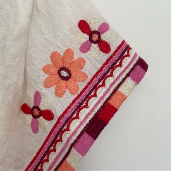 Madewell Embroidered Sandblossom Top XXS - Picture 7 of 7